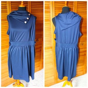 Monteau Navy Blue Dress